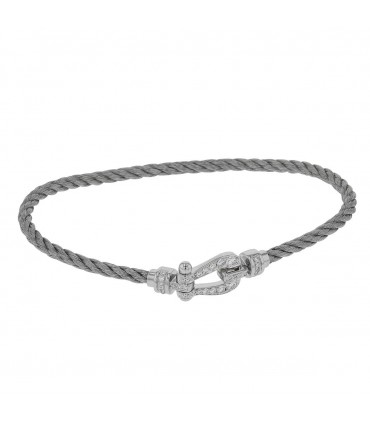 Fred Force 10 diamonds and gold bracelet