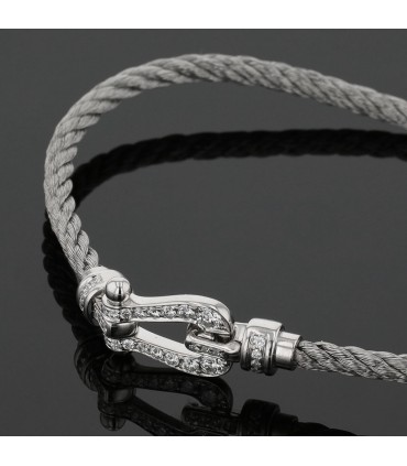 Fred Force 10 diamonds and gold bracelet