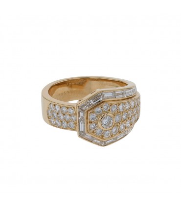 Boucheron diamonds and gold ring