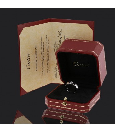 Cartier Love 3 diamonds and gold ring