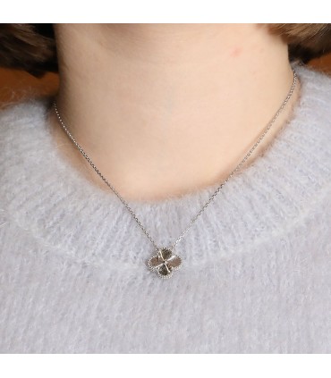 Van Cleef & Arpels Vintage Alhambra gold necklace