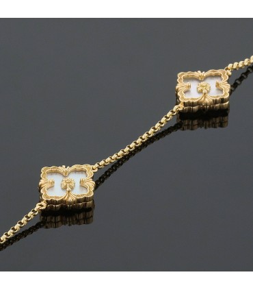 Buccellati Opera mother-of-pearl and gold bracelet