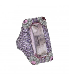 De Grisogono tourmalines, diamonds and gold ring