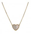 Van Cleef & Arpels Lucky Alhambra mother-of-pearl and gold necklace