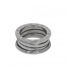 Bulgari B.Zero 1 diamonds and gold ring