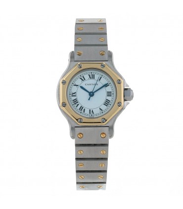 Cartier Santos Octogonale gold and stainless steel watch