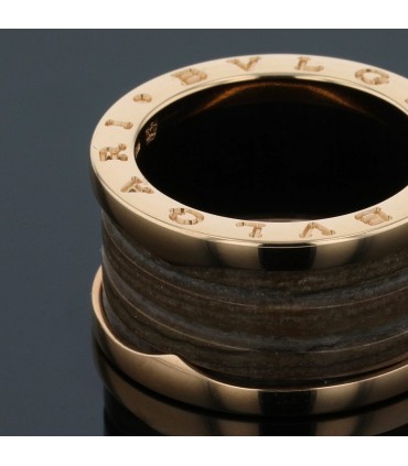 Bulgari B.Zero 1 marble and gold ring