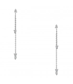 Piaget Sunlight diamonds and gold earrings