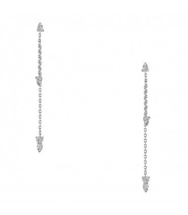 Piaget Sunlight diamonds and gold earrings