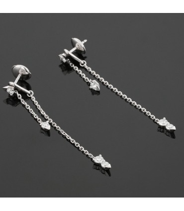 Piaget Sunlight diamonds and gold earrings