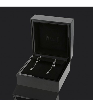 Piaget Sunlight diamonds and gold earrings