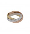 Cartier Trinity three tones gold ring