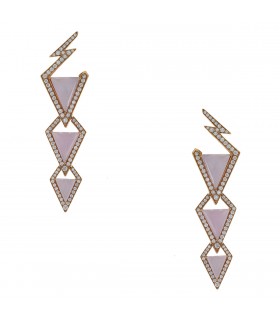 Stephen Webster opals, diamonds and gold earrings