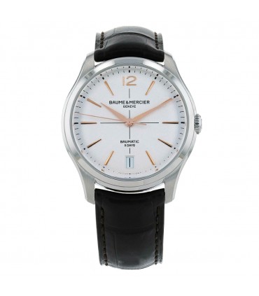 Baume & Mercier Clifton stainless steel watch