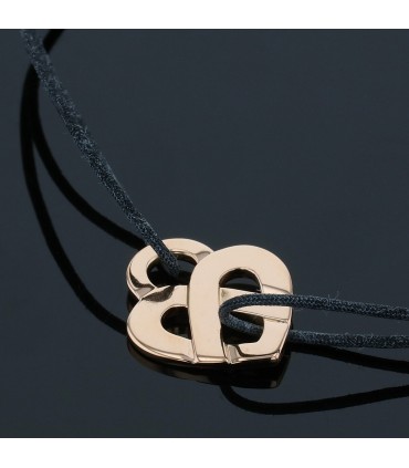 Poiray Coeur Entrelacé gold bracelet