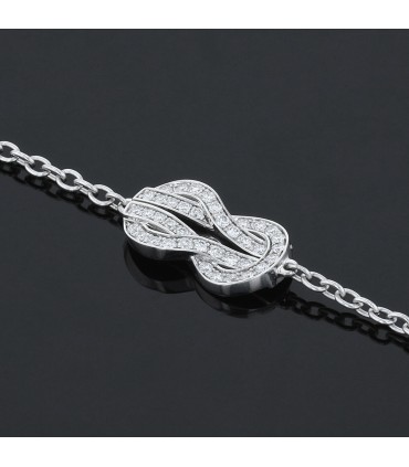 Fred Chance Infinie diamonds and gold bracelet