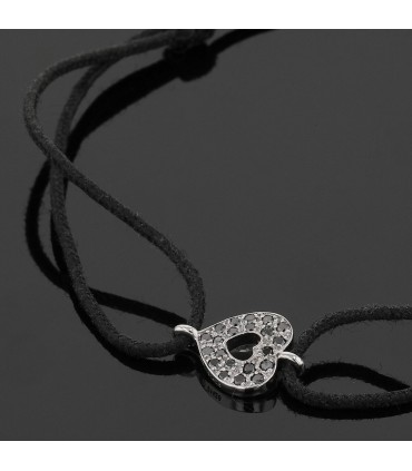 Poiray Coeur Secret diamonds and gold bracelet