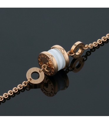 Bulgari B.Zero 1 ceramic and gold bracelet