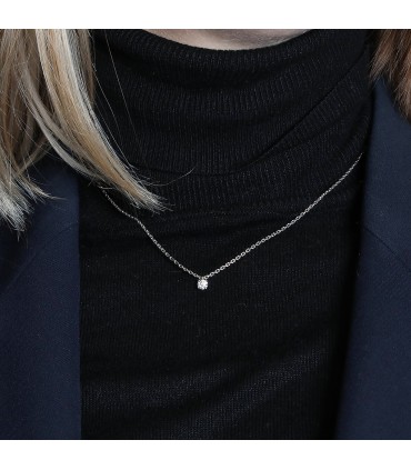 Chaumet diamond and gold necklace