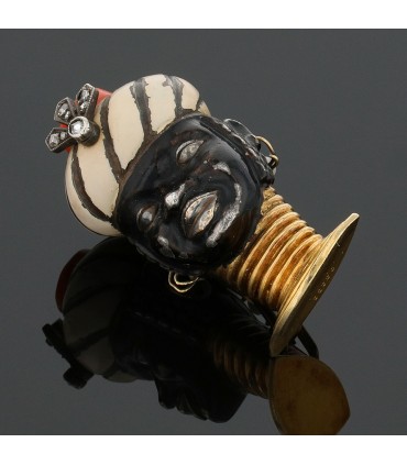 Broche Cartier Tête de Maure