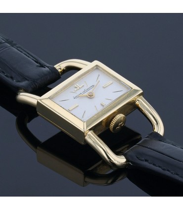 Jaeger Lecoultre Etrier gold watch