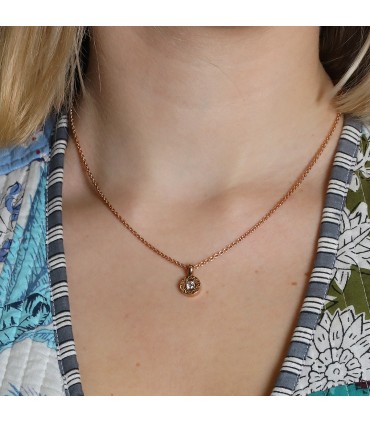 Bulgari Bulgari diamond and gold necklace