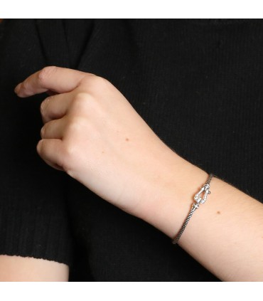 Fred Force 10 diamonds and gold bracelet