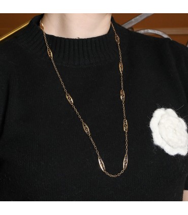 Gold necklace
