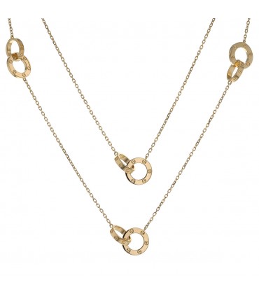Cartier Love gold long necklace