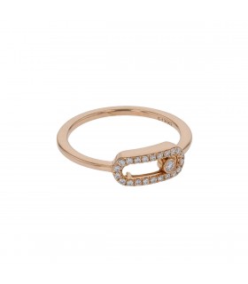 Messika Move Uno diamonds and gold ring
