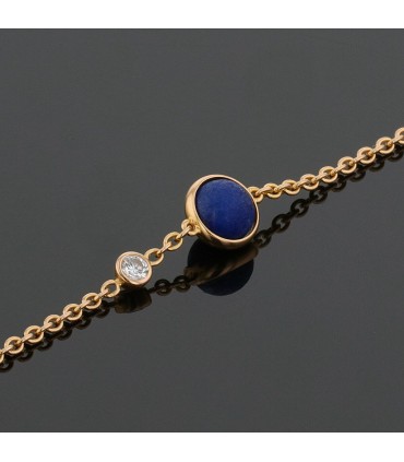 Piaget Possession lapis alzuli, diamond and gold bracelet