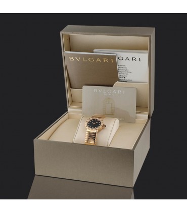 Bulgari Bulgari rose gold, diamonds watch
