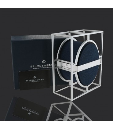 Baume & Mercier Riviera stainless steel watch