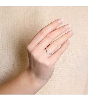 Diamonds and gold ring