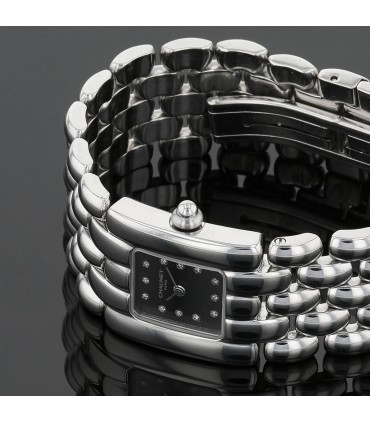 Chaumet Khesis diamonds and stainless steel watch