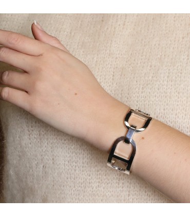 Hermès Ever Chaîne d’Ancre silver bracelet