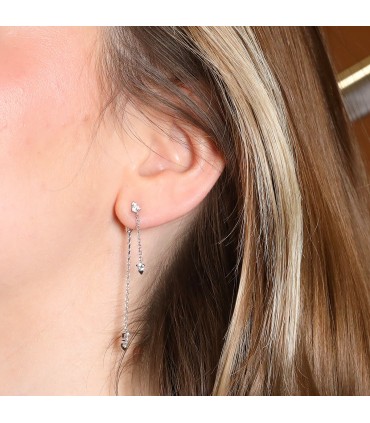 Piaget Sunlight diamonds and gold earrings