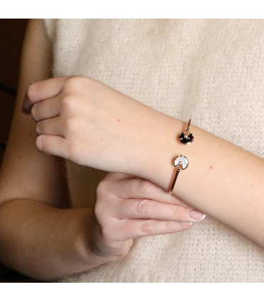 Cartier Amulette mother-of-pearl, onyx and gold bracelet