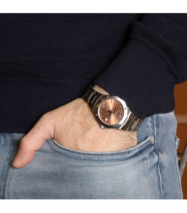 Baume & Mercier Riviera stainless steel watch