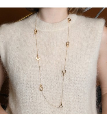 Cartier Love gold long necklace