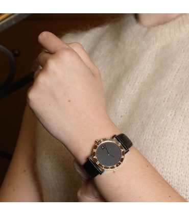 Bulgari Bulgari gold and stainless steel watch