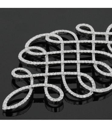 Messika Eden diamonds and gold long necklace