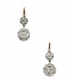 Boucles d’oreilles or et diamants