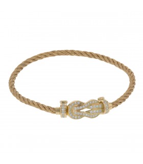 Fred Chance Infinie diamonds and gold bracelet