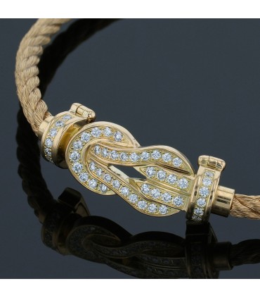 Fred Chance Infinie diamonds and gold bracelet