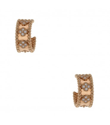 Boucles d’oreilles Van Cleef & Arpels Perlée