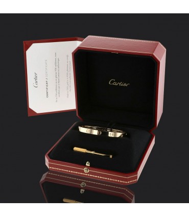 Cartier Love gold bracelet