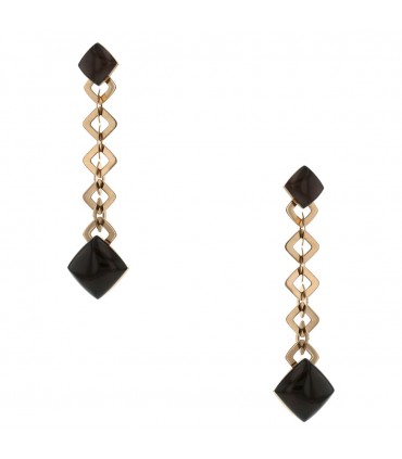 Vhernier Pan Di Zucchero quartz and gold earrings