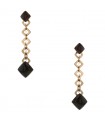 Vhernier Pan Di Zucchero quartz and gold earrings