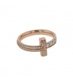 Tiffany & Co. Tiffany T diamonds and gold ring